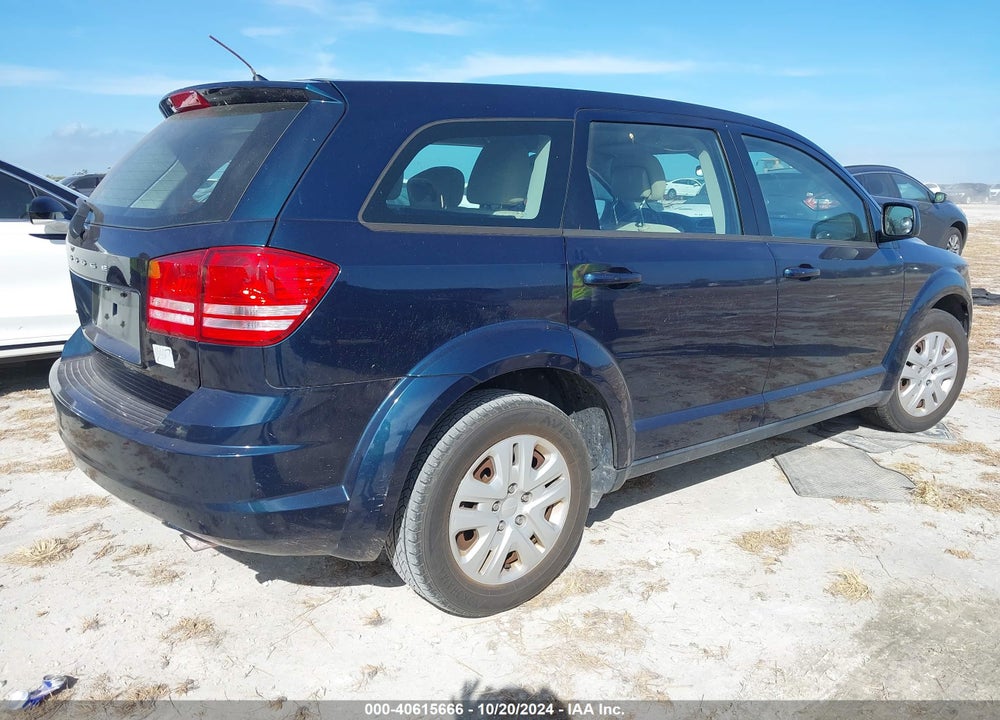 2014 DODGE JOURNEY AMERICAN VALUE PKG VIN: 3C4PDCAB1ET181236