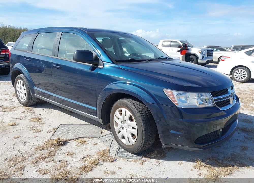 2014 DODGE JOURNEY AMERICAN VALUE PKG VIN: 3C4PDCAB1ET181236