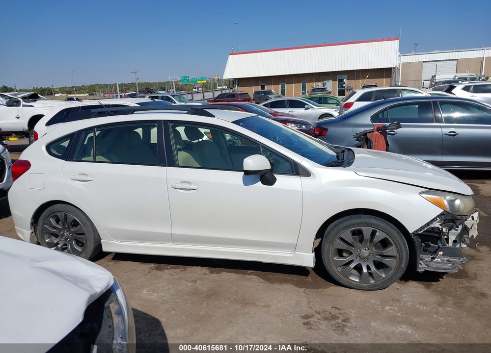 2013 SUBARU IMPREZA 2.0I SPORT PREMIUM VIN: JF1GPAL63D2876318