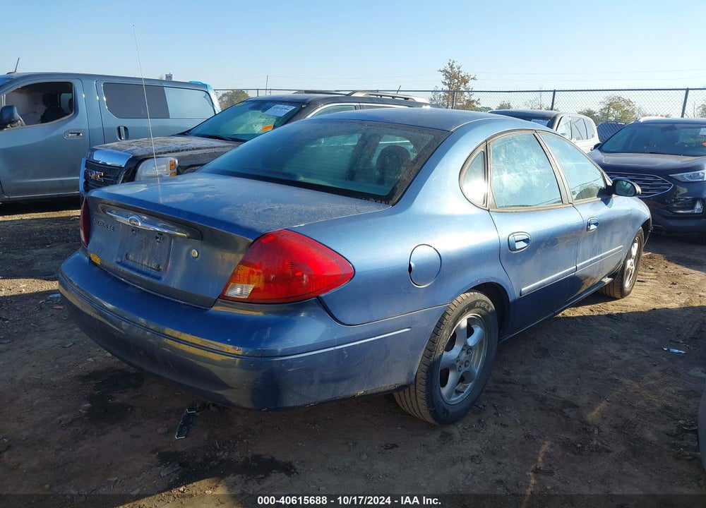 2002 FORD TAURUS SE VIN: 1FAFP53U02G156928