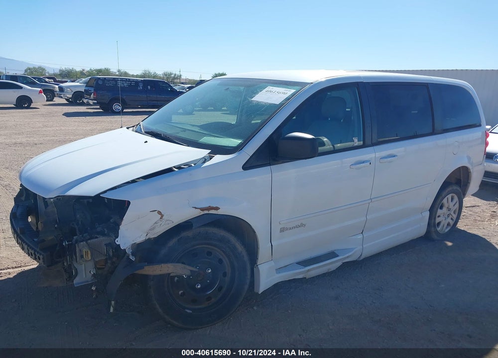 2017 DODGE GRAND CARAVAN SE VIN: 2C7WDGBG4HR762222