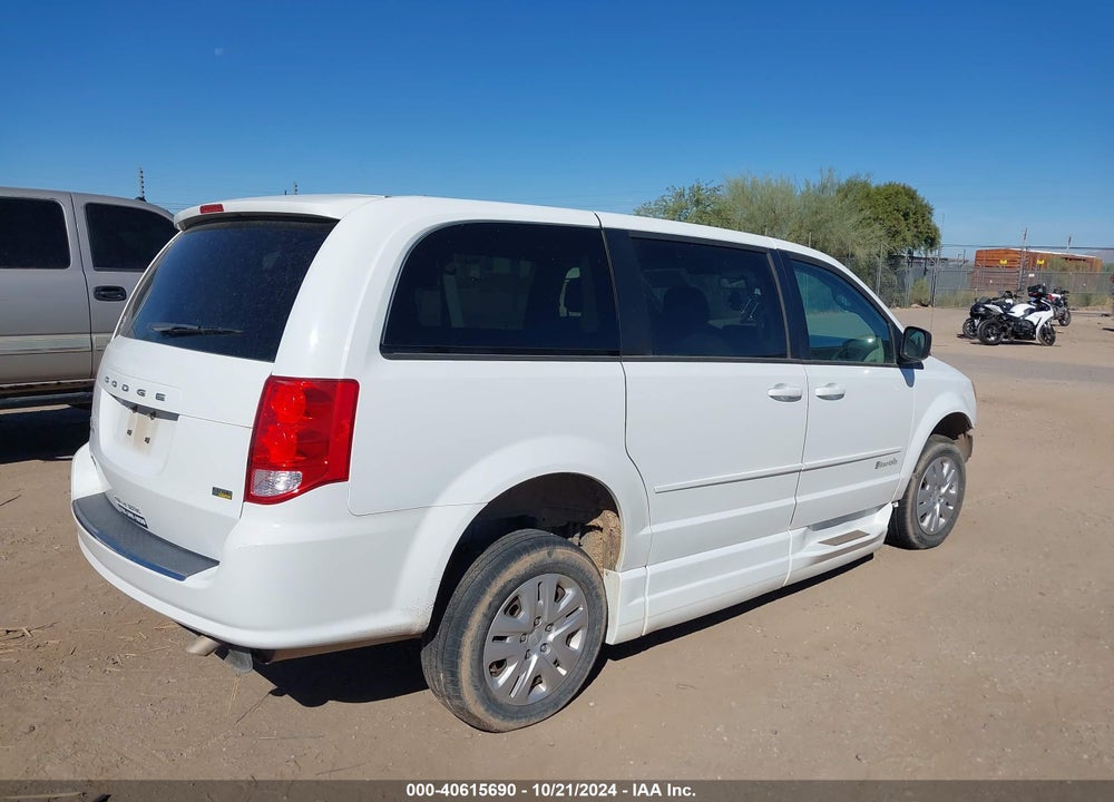 2017 DODGE GRAND CARAVAN SE VIN: 2C7WDGBG4HR762222