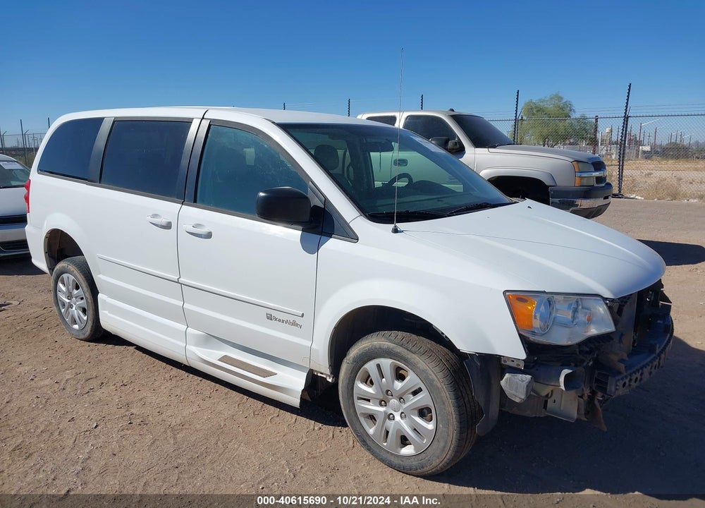 2017 DODGE GRAND CARAVAN SE VIN: 2C7WDGBG4HR762222