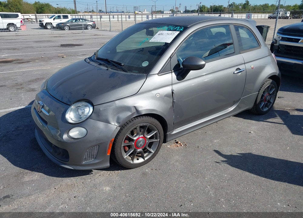 2012 FIAT 500 ABARTH VIN: 3C3CFFFH5CT399558