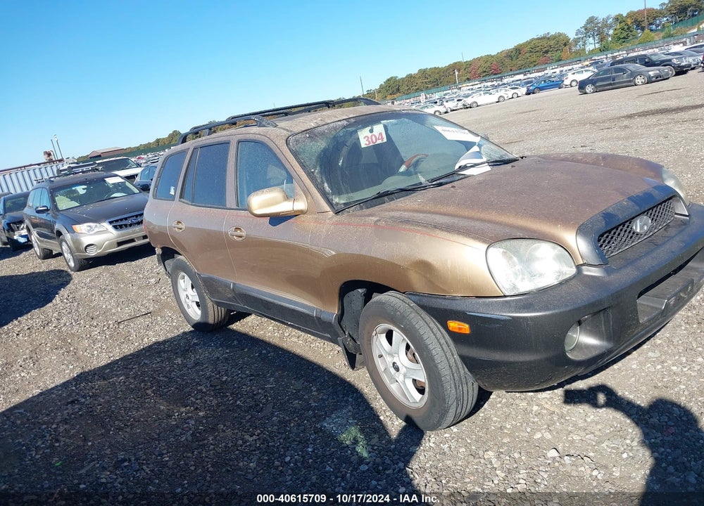 2002 HYUNDAI SANTA FE GLS/LX VIN: KM8SC73D12U322063