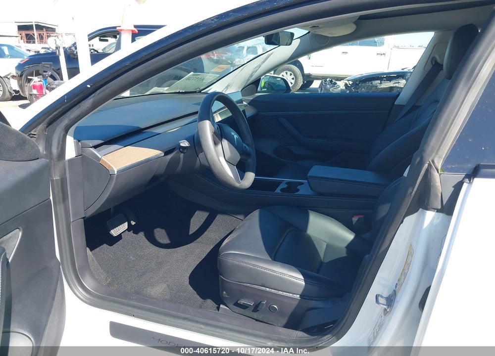 2021 TESLA MODEL 3 STANDARD RANGE PLUS REAR-WHEEL DRIVE VIN: 5YJ3E1EA6MF854181