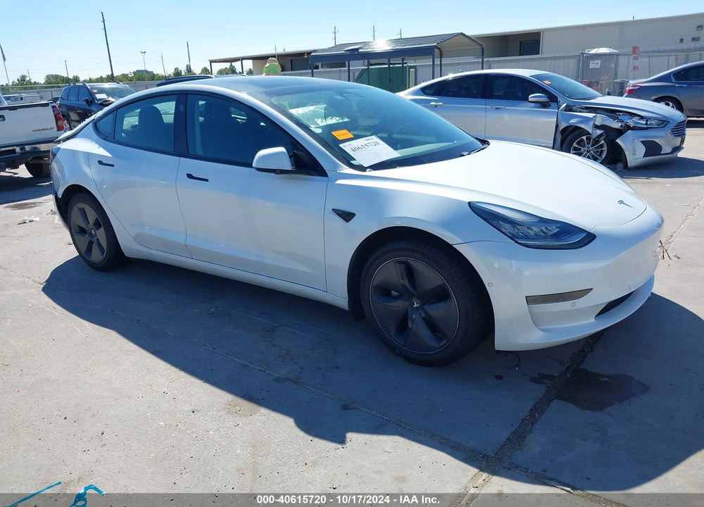 2021 TESLA MODEL 3 STANDARD RANGE PLUS REAR-WHEEL DRIVE VIN: 5YJ3E1EA6MF854181