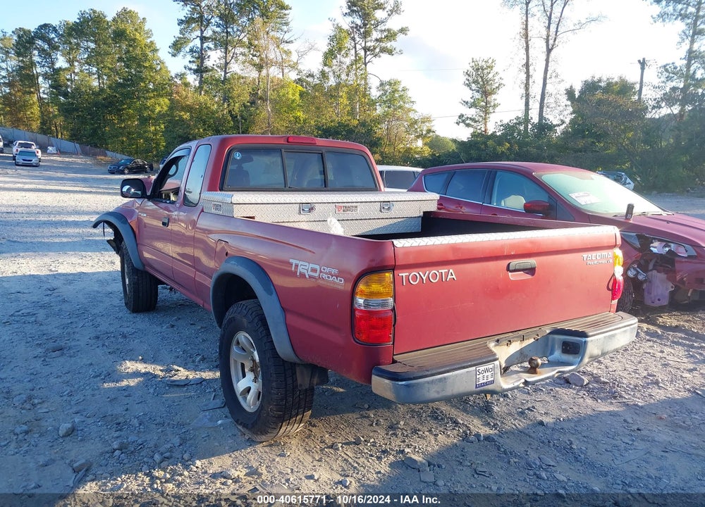 2002 TOYOTA TACOMA PRERUNNER V6 VIN: 5TESN92N22Z887546