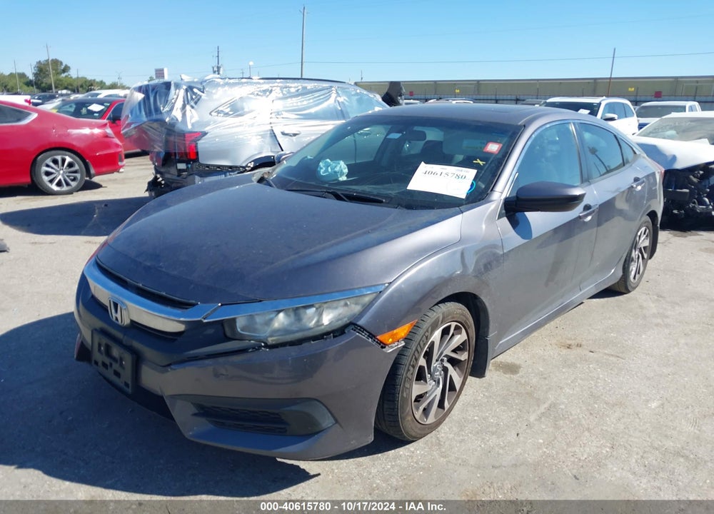 2017 HONDA CIVIC EX VIN: 19XFC2F79HE007422