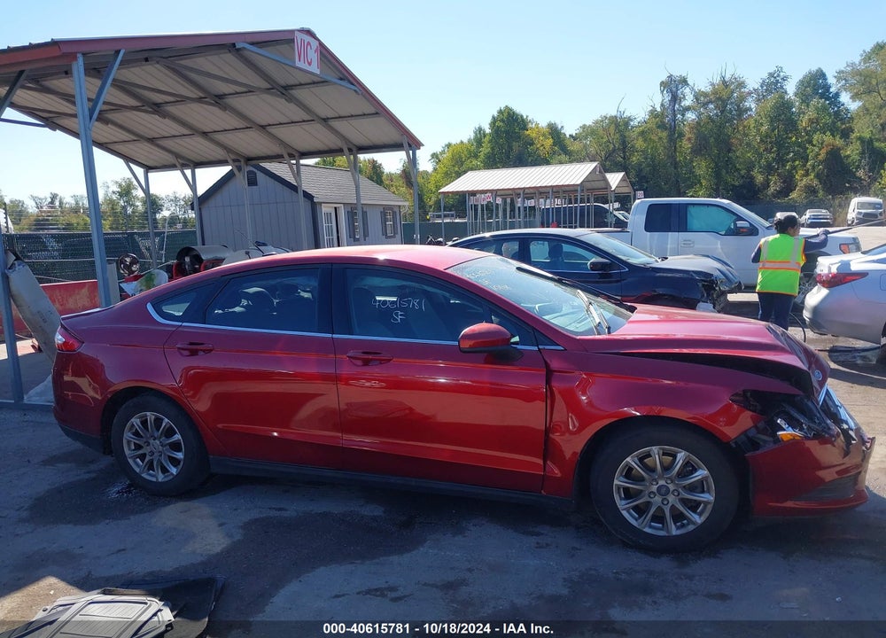 2016 FORD FUSION S VIN: 1FA6P0G76G5120185