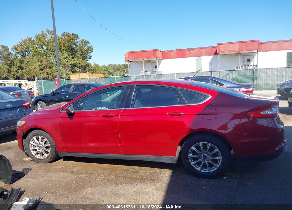 2016 FORD FUSION S VIN: 1FA6P0G76G5120185