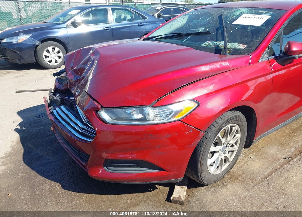 2016 FORD FUSION S VIN: 1FA6P0G76G5120185