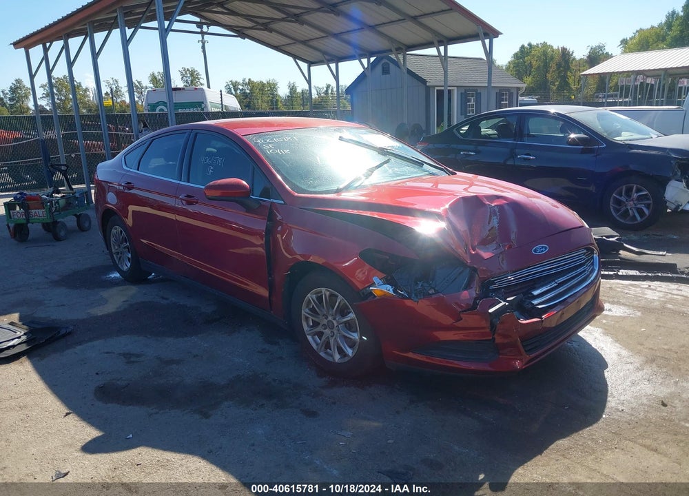 2016 FORD FUSION S VIN: 1FA6P0G76G5120185