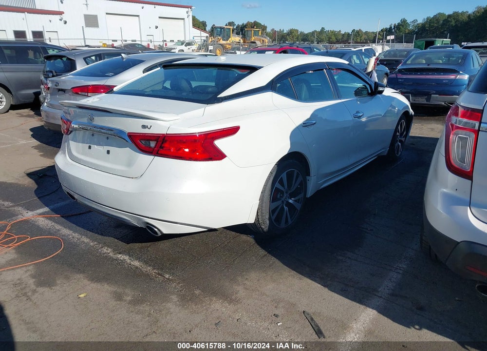 2016 NISSAN MAXIMA 3.5 SV VIN: 1N4AA6AP8GC409989