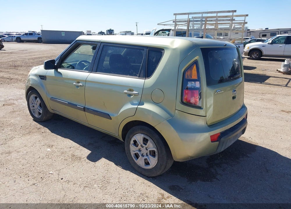 2011 KIA SOUL VIN: KNDJT2A29B7280809