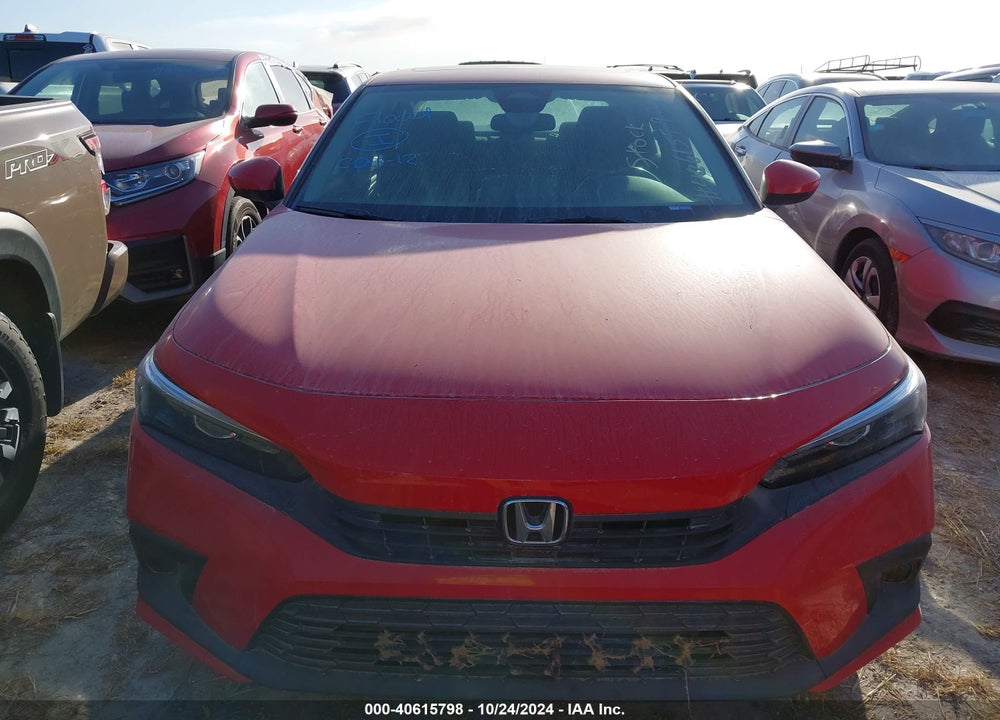 2022 HONDA CIVIC EX VIN: 2HGFE1F7XNH306472