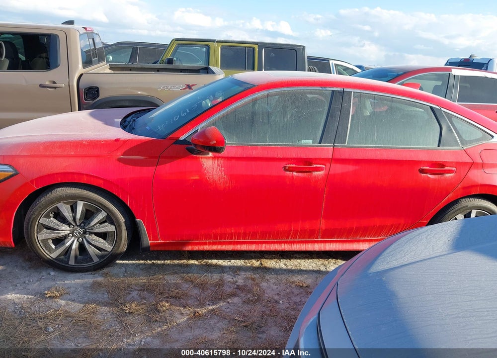 2022 HONDA CIVIC EX VIN: 2HGFE1F7XNH306472