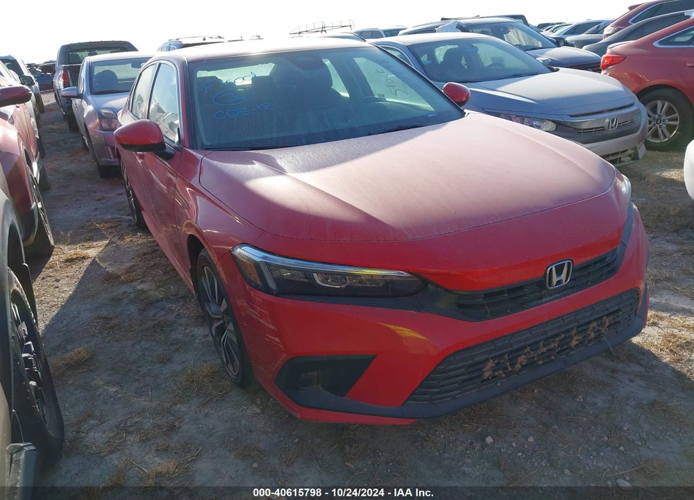 2022 HONDA CIVIC EX VIN: 2HGFE1F7XNH306472