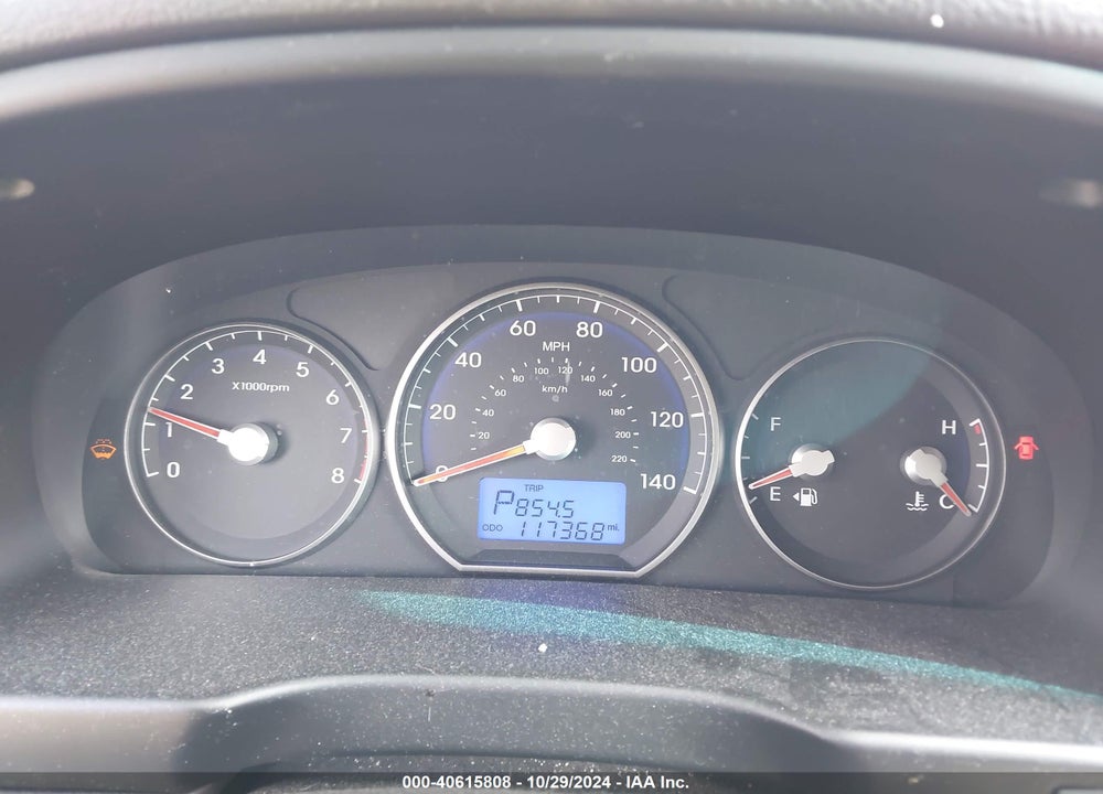 2010 HYUNDAI SANTA FE SE VIN: 5NMSH4AG7AH345225