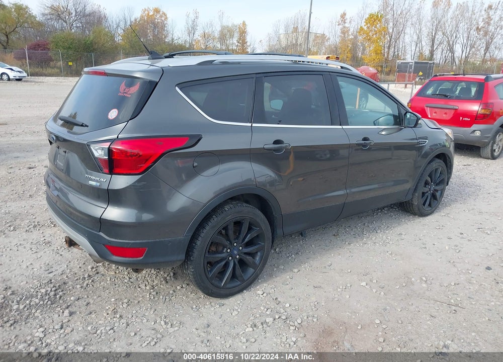 2019 FORD ESCAPE TITANIUM VIN: 1FMCU9J9XKUA69031