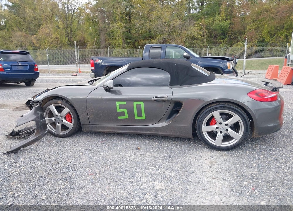 2014 PORSCHE BOXSTER S VIN: WP0CB2A83ES140188