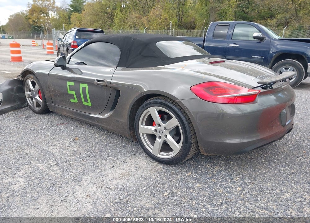 2014 PORSCHE BOXSTER S VIN: WP0CB2A83ES140188