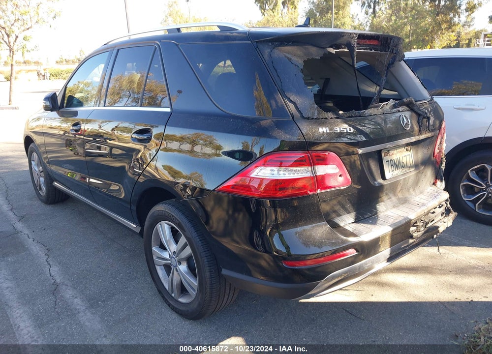 2013 MERCEDES-BENZ ML 350 VIN: 4JGDA5JB8DA264204