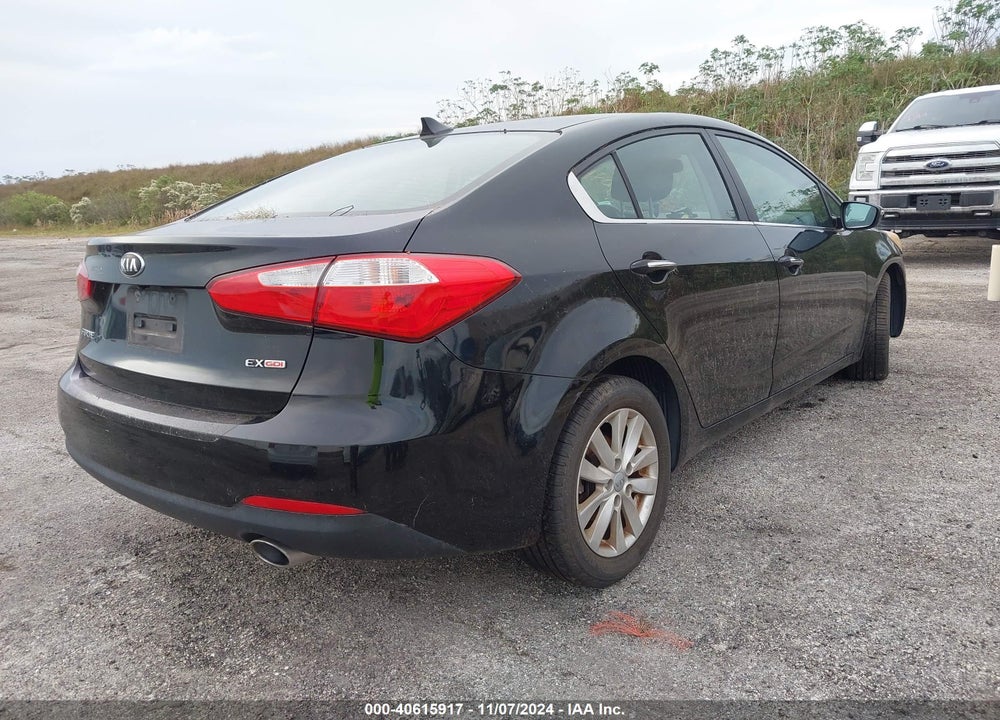 2014 KIA FORTE EX VIN: KNAFX4A86E5081370