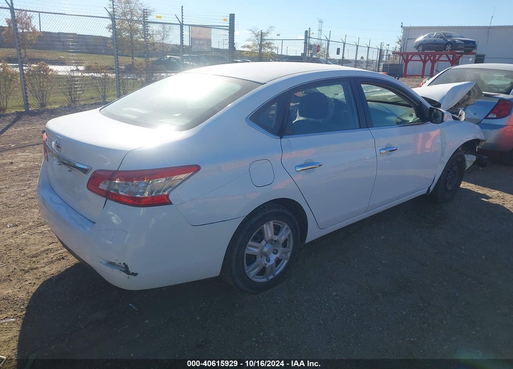 2015 NISSAN SENTRA S VIN: 3N1AB7AP0FY346019