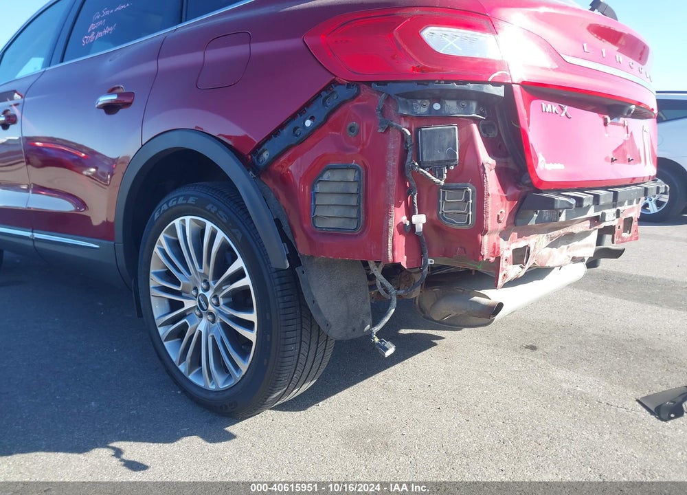 2017 LINCOLN MKX RESERVE VIN: 2LMPJ8LR8HBL49177