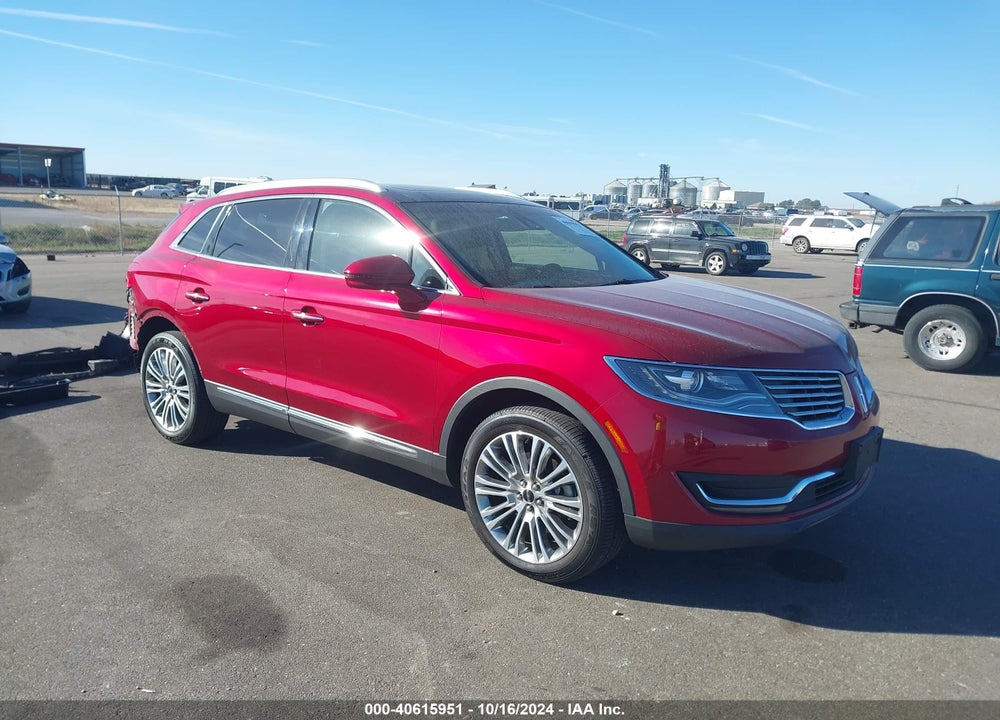 2017 LINCOLN MKX RESERVE VIN: 2LMPJ8LR8HBL49177