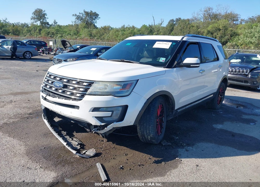 2017 FORD EXPLORER LIMITED VIN: 1FM5K7FH9HGA20476