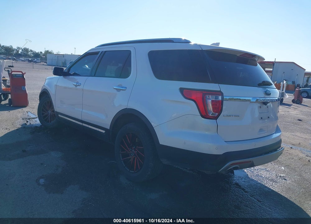 2017 FORD EXPLORER LIMITED VIN: 1FM5K7FH9HGA20476