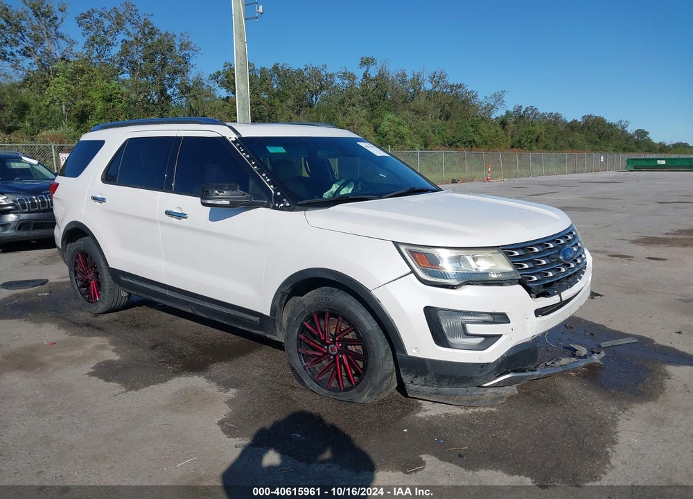 2017 FORD EXPLORER LIMITED VIN: 1FM5K7FH9HGA20476