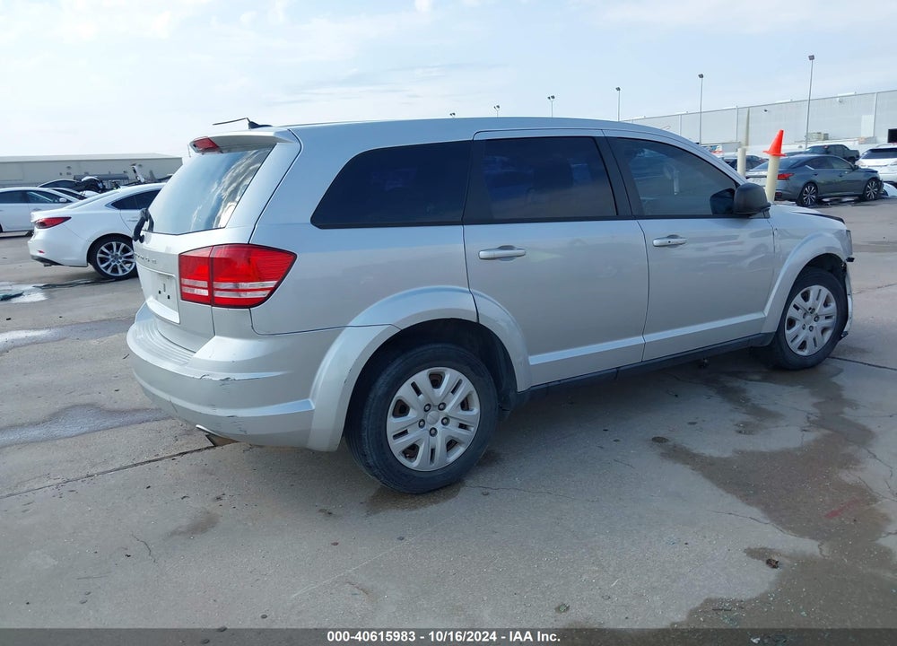 2014 DODGE JOURNEY AMERICAN VALUE PKG VIN: 3C4PDCAB8ET134057