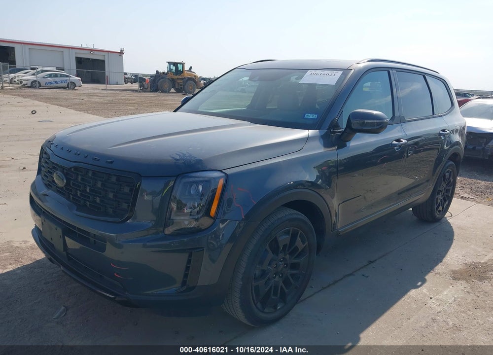 2021 KIA TELLURIDE EX VIN: 5XYP3DHC2MG191416