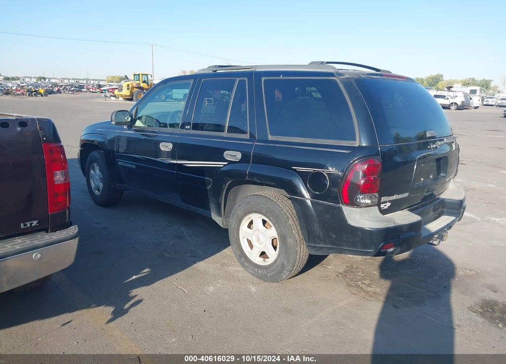 2002 CHEVROLET TRAILBLAZER LS VIN: 1GNDS13SX22338177