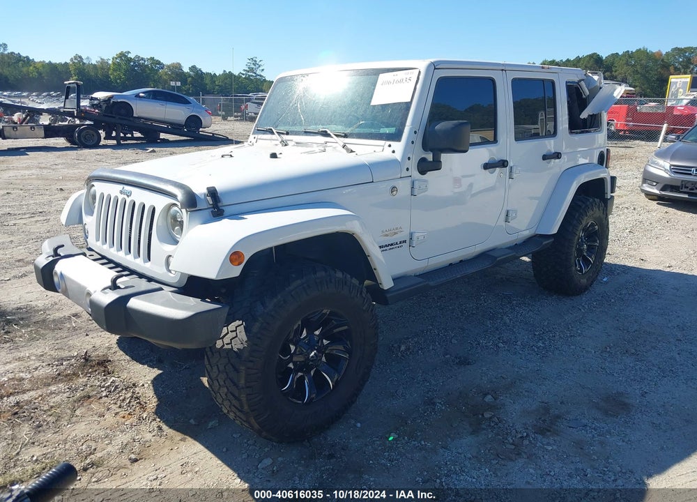 2015 JEEP WRANGLER UNLIMITED SAHARA VIN: 1C4BJWEG2FL629488