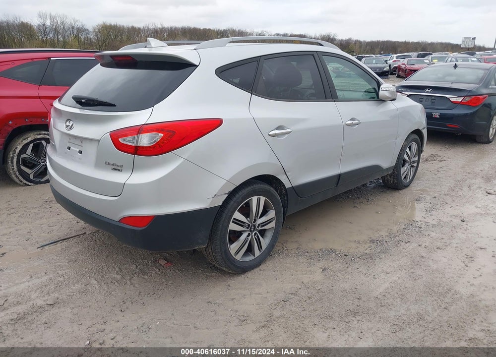 2014 HYUNDAI TUCSON LIMITED VIN: KM8JUCAG1EU846705