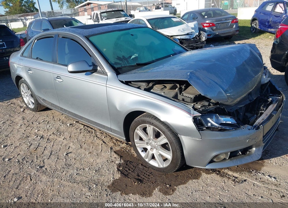 2011 AUDI A4 2.0T PREMIUM VIN: WAUAFAFL3BN049545