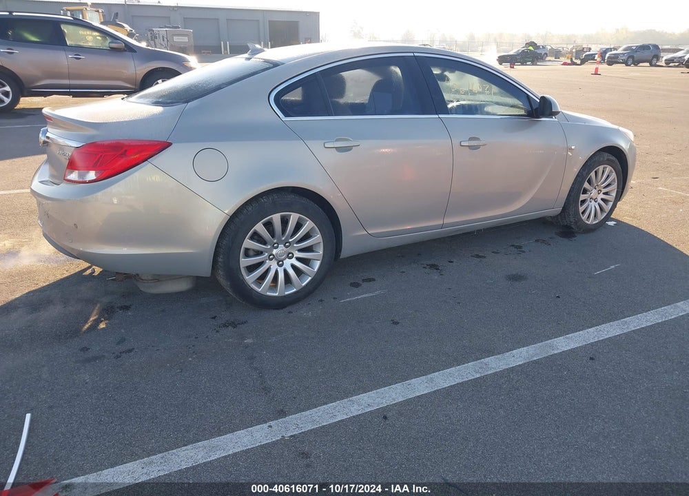2011 BUICK REGAL CXL RUSSELSHEIM VIN: W04GR5EC8B1008181