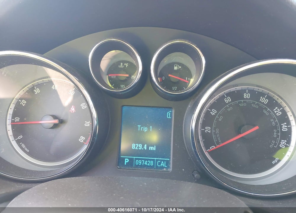 2011 BUICK REGAL CXL RUSSELSHEIM VIN: W04GR5EC8B1008181