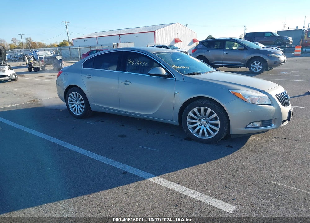 2011 BUICK REGAL CXL RUSSELSHEIM VIN: W04GR5EC8B1008181