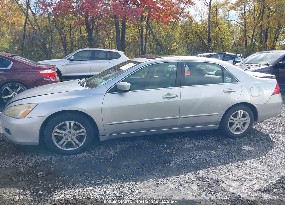 2007 HONDA ACCORD 2.4 EX VIN: 1HGCM56767A210871