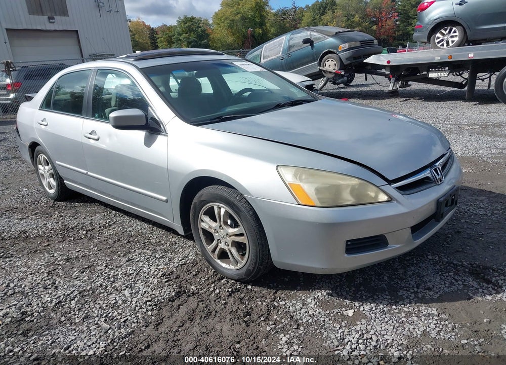 2007 HONDA ACCORD 2.4 EX VIN: 1HGCM56767A210871