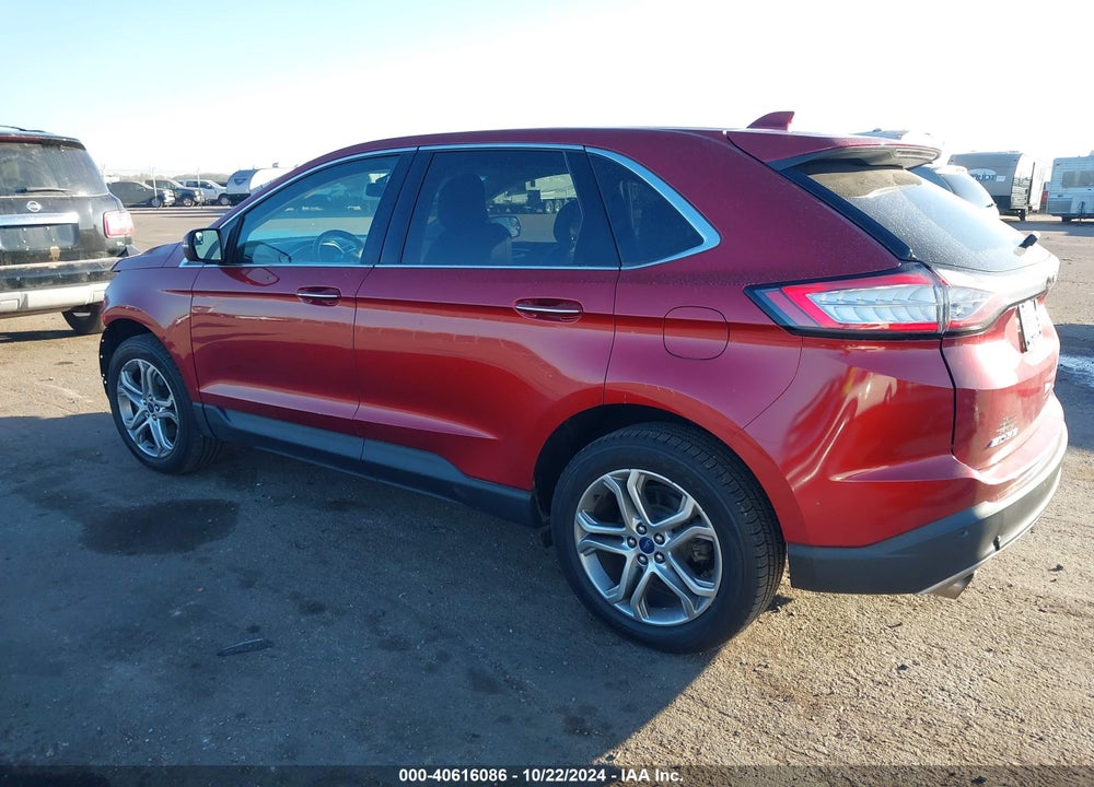 2016 FORD EDGE TITANIUM VIN: 2FMPK4K9XGBB12000