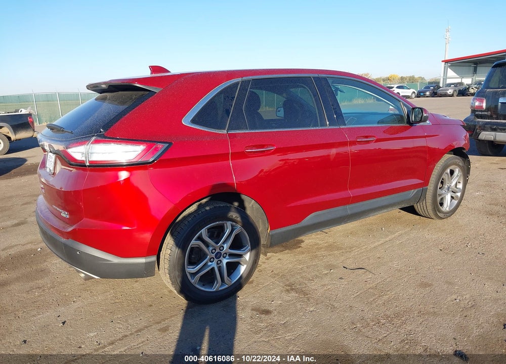 2016 FORD EDGE TITANIUM VIN: 2FMPK4K9XGBB12000