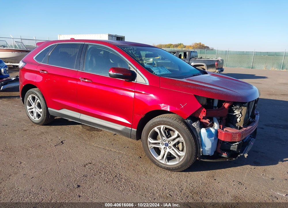 2016 FORD EDGE TITANIUM VIN: 2FMPK4K9XGBB12000