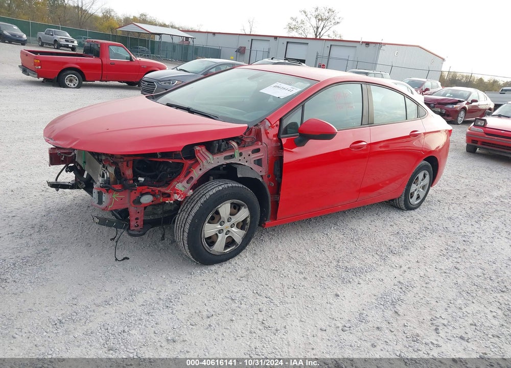 2018 CHEVROLET CRUZE LS AUTO VIN: 1G1BC5SM6J7229989