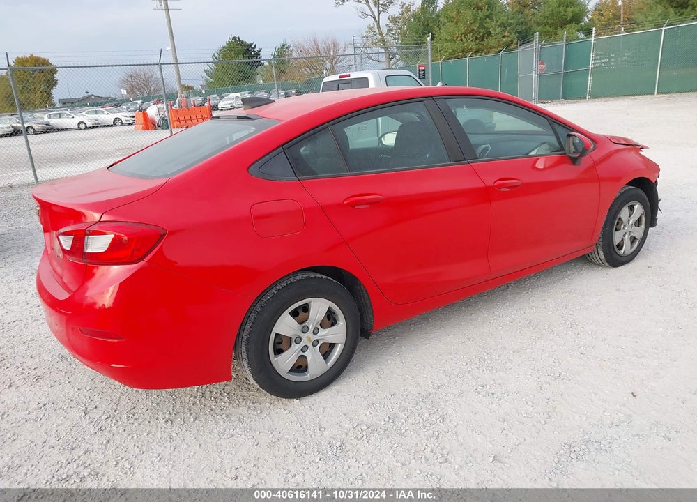 2018 CHEVROLET CRUZE LS AUTO VIN: 1G1BC5SM6J7229989